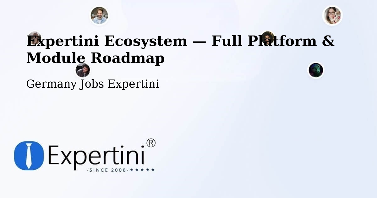 Expertini Ecosystem — Full Platform & Module Roadmap – Vechta